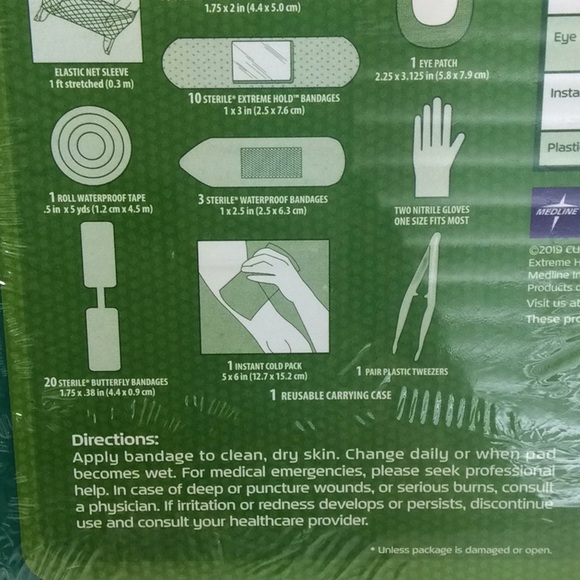 FINAL SALE PRICE Curad Complete 175 Piece Travel First Aid Kit - Picture 5 of 7